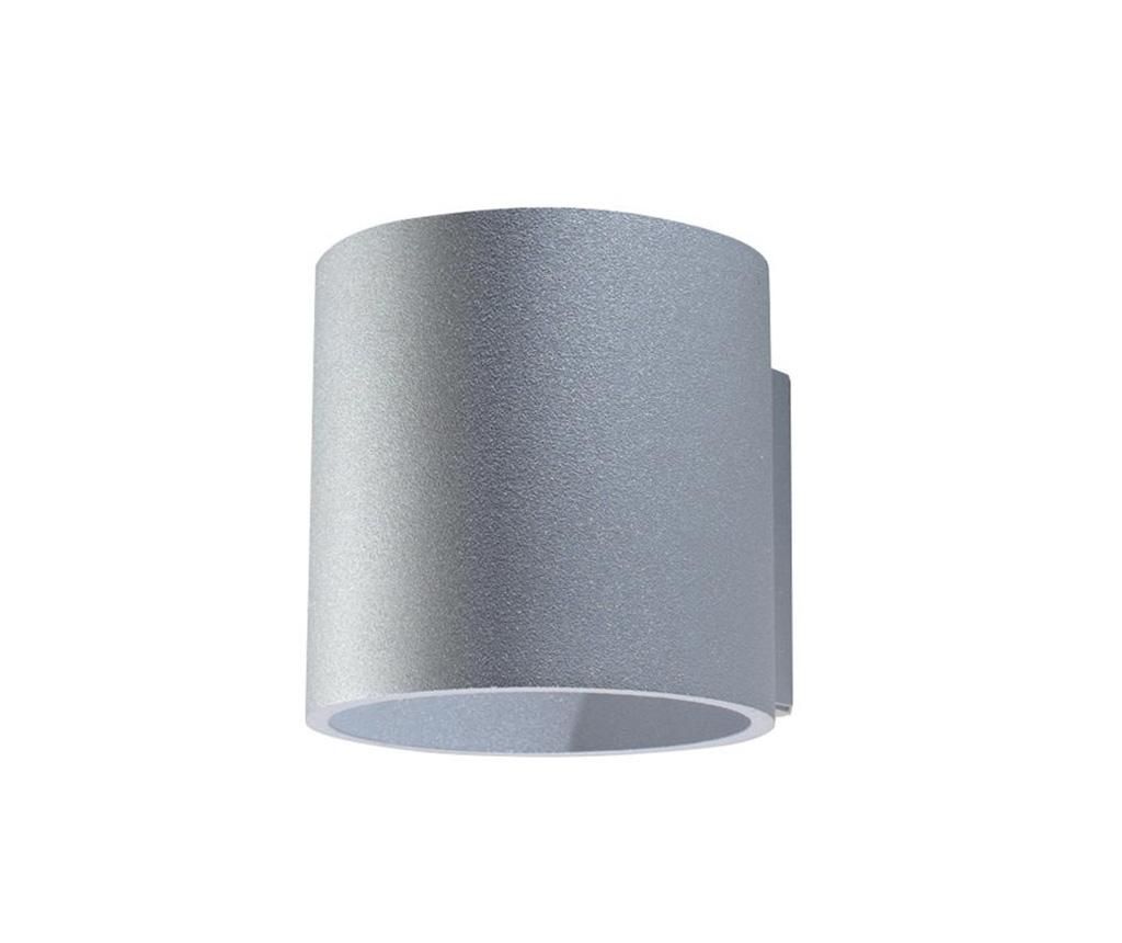 Aplica de perete Roda Grey – Nice Lamps, Gri & Argintiu Nice Lamps